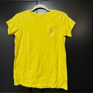BRAND new without tags | Girls size Large | Vineyard vines | light yellow tshirt